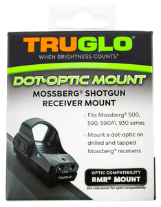 TruGlo TGTG8955M2 RedDot Sight MountSteel Black for Mossberg TruGlo TGTG8955M2 RedDot Sight MountSteel Black for Mossberg