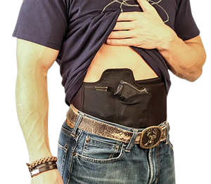 Battenfeld 1092405 Tac Ops Belly Band Holster XL Moisture Wicking Brown Battenfeld 1092405 Tac Ops Belly Band Holster XL Moisture Wicking Brown