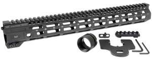 Midwest Industries INC MICRM15 M-Series AR-15 6061 Aluminum Black Hard Coat Anodized 15" Midwest Industries INC MICRM15 M-Series AR-15 6061 Aluminum Black Hard Coat Anodized 15"