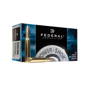 Federal Power-Shok Ammunition 32 Winchester Special 170 Grain Soft Point Flat Nose 20RD Federal Power-Shok Ammunition 32 Winchester Special 170 Grain Soft Point Flat Nose 20RD