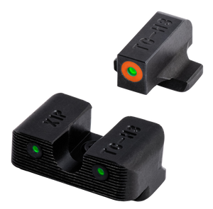 TruGlo TG231X1C Tritium ProBlack | Green Tritium Orange Outline Front Sight Green Tritium Rear Sight TruGlo TG231X1C Tritium ProBlack | Green Tritium Orange Outline Front Sight Green Tritium Rear Sight