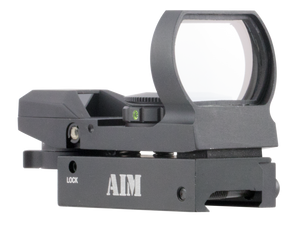 Aim Sports RT4WF1 Reflex Warfare Edition Matte Black 1x 24 x 34mm Red/Green Multi Reticle Aim Sports RT4WF1 Reflex Warfare Edition Matte Black 1x 24 x 34mm Red/Green Multi Reticle