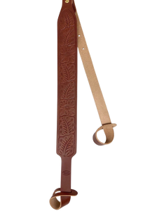 Hunter Company 065-532 FloweredBrown Leather/Suede with Flower Design, Two-Point Shotgun Hunter Company 065-532 FloweredBrown Leather/Suede with Flower Design, Two-Point Shotgun