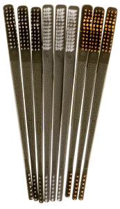 Otis FG316BP AP Brushes Variety Pack Multi-Caliber Universal Firearm 10" Long Bronze/Nylon/Stainless Steel Bristles 9 Per Pkg