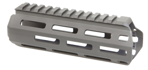 Q LLC 6HBMLOKHG HandguardM-LOK Aluminum Gray Q LLC Honey Badger 6"
