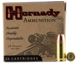 Hornady Custom Ammunition 9mm Luger 147 Grain XTP Jacketed Hollow Point Box of 25 Hornady Custom Ammunition 9mm Luger 147 Grain XTP Jacketed Hollow Point Box of 25