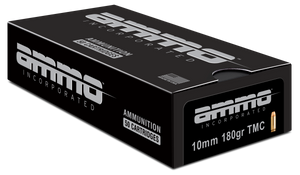 Ammo Inc. Ammunition 10mm Auto 180 Grain Full Metal Jacket Box of 50 Ammo Inc. Ammunition 10mm Auto 180 Grain Full Metal Jacket Box of 50