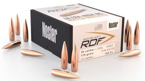 Nosler 53170 RDF Match 30 Cal .308 175 gr Hollow Point Boat-Tail (HPBT) 100 Per Box Nosler 53170 RDF Match 30 Cal .308 175 gr Hollow Point Boat-Tail (HPBT) 100 Per Box