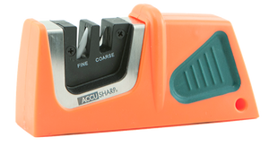 AccuSharp 081C Pull-Through SharpenerFine Diamond Tungsten Carbine Sharpener Plastic Handle Orange AccuSharp 081C Pull-Through SharpenerFine Diamond Tungsten Carbine Sharpener Plastic Handle Orange