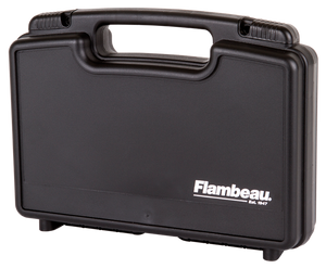 Flambeau 6450SC Safe Shot Pistol Case made of Polymer with Black Finish, Egg Crate Foam Padding, Integrated Handle & TSA/Airline Approved 13.37" L x 7.25" W x 3" D Interior Dimensions Flambeau 6450SC Safe Shot Pistol Case made of Polymer with Black Finish, Egg Crate Foam Padding, Integrated Handle & TSA/Airline Approved 13.37" L x 7.25" W x 3" D Interior Dimensions