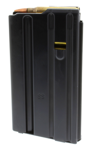 DuraMag 2023041178CPD SS Replacement Magazine Black with Orange Follower Detachable 20rd 223 Rem, 300 Blackout, 5.56x45mm NATO for AR-15 DuraMag 2023041178CPD SS Replacement Magazine Black with Orange Follower Detachable 20rd 223 Rem, 300 Blackout, 5.56x45mm NATO for AR-15