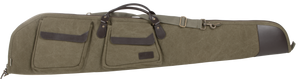 Heritage Cases 54148 North Platte48" Olive Cotton Canvas with Leather Trim & Brushed Tricot Lining Heritage Cases 54148 North Platte48" Olive Cotton Canvas with Leather Trim & Brushed Tricot Lining