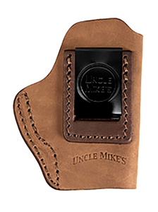 Uncle Mikes-leather(1791) UMIWB1BRWA Inside the Waistband Holster IWB Size 01 Brown Leather Belt Clip Fits Walther PPK Uncle Mikes-leather(1791) UMIWB1BRWA Inside the Waistband Holster IWB Size 01 Brown Leather Belt Clip Fits Walther PPK
