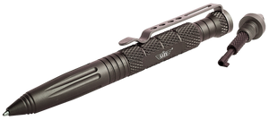 Uzi Accessories UZITACPEN6GM Tactical PenGun Metal Aluminum 6" Features Glass Breaker/Cuff Key Uzi Accessories UZITACPEN6GM Tactical PenGun Metal Aluminum 6" Features Glass Breaker/Cuff Key