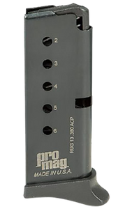 ProMag RUG13 Ruger LCP6rd 380 ACP Fit Ruger LCP Blued Steel ProMag RUG13 Ruger LCP6rd 380 ACP Fit Ruger LCP Blued Steel