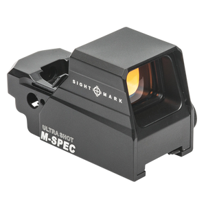 Sightmark 1x33x24 Ultra Shot M-Spec LQD Reflex Sight Matte, 65 MOA Circle Dot Crosshair, Picatinny Mount Sightmark 1x33x24 Ultra Shot M-Spec LQD Reflex Sight Matte, 65 MOA Circle Dot Crosshair, Picatinny Mount