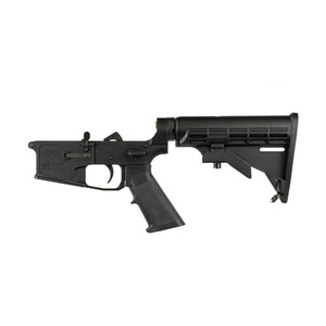 APF AR15 COMPLETE BILLET LOWER W/M4 BUTTSTOCK APF AR15 COMPLETE BILLET LOWER W/M4 BUTTSTOCK