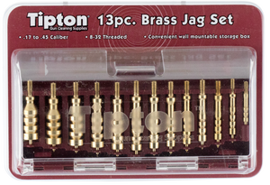Tipton 749245 Jag SetMulti-Caliber 8-32/5-40 Thread Brass 13 Pieces Includes Storage Box Tipton 749245 Jag SetMulti-Caliber 8-32/5-40 Thread Brass 13 Pieces Includes Storage Box