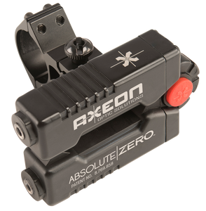 Axeon 2218600 Absolute Zero Dual Laser Red Laser with a 100 yds Range & Black Finish