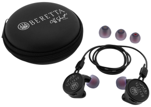 Beretta USA CF081A21560951 Mini Headset Comfort Plus Silicone Ear Piece 32 dB In The Ear Black Beretta USA CF081A21560951 Mini Headset Comfort Plus Silicone Ear Piece 32 dB In The Ear Black