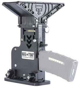 MagPump MPAK47 Standard Magazine Loader Made of Polymer with Black Finish for 7.62x39mm AK-47 Holds up to 90rds