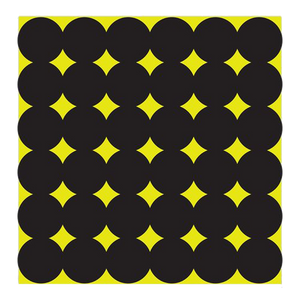 Birchwood Casey 34115 Shoot-N-C Pasters Black Adhesive Paper 1" 12 PK