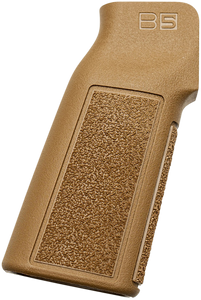 B5 Systems PGR1454 Type 22 P-GripCoyote Brown Aggressive Textured Polymer, Increased Vertical Grip Angle, Fits AR-Platform