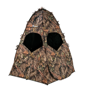 Ameristep AMSAMEBL1006 Outhouse Spring Steel Blind Mossy Oak Break-Up Country 300 Durashell Plus 78" High 60" Long