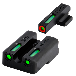 TRUGLO TFX Pro Sight Set Springfield Hellcat Tritium / Fiber Optic Green with Orange Front Dot Outline TRUGLO TFX Pro Sight Set Springfield Hellcat Tritium / Fiber Optic Green with Orange Front Dot Outline