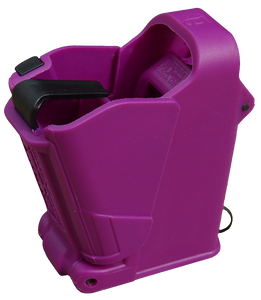 Maglula UP60PR UpLULA Loader & Unloader Double & Single Stack Style made of Polymer with Purple Finish for 9mm Luger, 45 ACP Pistols Maglula UP60PR UpLULA Loader & Unloader Double & Single Stack Style made of Polymer with Purple Finish for 9mm Luger, 45 ACP Pistols