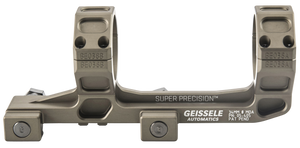 Geissele Super Precision 34mm Scope Mount Desert Dirt Color, Extended Length, 7075-T6, 0 MOA Geissele Super Precision 34mm Scope Mount Desert Dirt Color, Extended Length, 7075-T6, 0 MOA