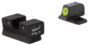 Trijicon 600751 HD Night Sights- Springfield XD-S, XD-EBlack | Green Tritium Yellow Outline Front Sight Green Tritium Black Outline Rear Sight Trijicon 600751 HD Night Sights- Springfield XD-S, XD-EBlack | Green Tritium Yellow Outline Front Sight Green Tritium Black Outline Rear Sight