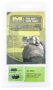 Meprolight USA 188023101 Tru-DotBlack | Green Tritium Front Sight Green Tritium Rear Sight Set Meprolight USA 188023101 Tru-DotBlack | Green Tritium Front Sight Green Tritium Rear Sight Set