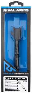 Rival Arms RA20P302A Precision Drop-In Barrel 9mm Luger 3.90" Black PVD Finish 4340H Steel Material with Threading for Sig P320 Carry Rival Arms RA20P302A Precision Drop-In Barrel 9mm Luger 3.90" Black PVD Finish 4340H Steel Material with Threading for Sig P320 Carry