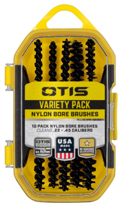 Otis FG380BPN Variety BrushesMulti-Caliber Rifle/Pistol Firearm Nylon Bristles 10 Pk. Otis FG380BPN Variety BrushesMulti-Caliber Rifle/Pistol Firearm Nylon Bristles 10 Pk.