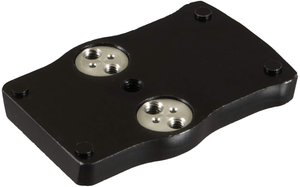 TruGlo TGTG8952B Red Dot Sight Adapter Steel Nitride Fortress Finish for Pistols w/Trijicon RMR Cut Slides TruGlo TGTG8952B Red Dot Sight Adapter Steel Nitride Fortress Finish for Pistols w/Trijicon RMR Cut Slides