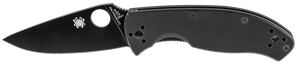 Spyderco C122GBBKP Tenacious3.39" Folding Drop Point Plain Black Matte 8Cr13MoV SS Blade BlackTextured G10 Handle Includes Pocket Clip Spyderco C122GBBKP Tenacious3.39" Folding Drop Point Plain Black Matte 8Cr13MoV SS Blade BlackTextured G10 Handle Includes Pocket Clip