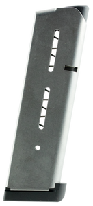 Wilson Combat Magazine 47 Series with Base Pad 1911 Government, Commander 45 ACP Stainless Steel Wilson Combat Magazine 47 Series with Base Pad 1911 Government, Commander 45 ACP Stainless Steel