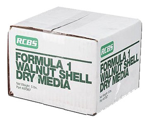 RCBS Formula 1 Brass Cleaning Media Walnut Hull 5 lb RCBS Formula 1 Brass Cleaning Media Walnut Hull 5 lb