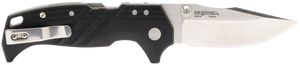 Cold Steel CSFL35DPLC Engage3.50" Folding Clip Point Plain Satin S35VN SS Blade/4.11" Black G10 Handle Includes Belt Clip Cold Steel CSFL35DPLC Engage3.50" Folding Clip Point Plain Satin S35VN SS Blade/4.11" Black G10 Handle Includes Belt Clip