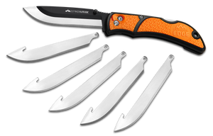 Outdoor Edge RLB30C RazorLite3.50" Folding Drop Point Tanto Plain 420J2 SS Blade Black/Orange Polymer Handle Outdoor Edge RLB30C RazorLite3.50" Folding Drop Point Tanto Plain 420J2 SS Blade Black/Orange Polymer Handle