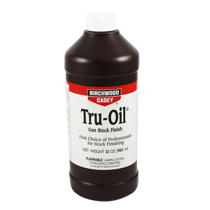 Birchwood Casey 23132 Tru-Oil Stock Finish Clear Bottle 32 oz Birchwood Casey 23132 Tru-Oil Stock Finish Clear Bottle 32 oz