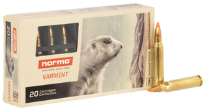 Norma TipStrike Varmint Ammunition 223 Remington 54 Grain Polymer Tip 20RD Norma TipStrike Varmint Ammunition 223 Remington 54 Grain Polymer Tip 20RD
