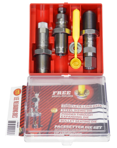 Lee 90563 Pacesetter Rifle 3-Die Set 375 Winchester Steel Lee 90563 Pacesetter Rifle 3-Die Set 375 Winchester Steel