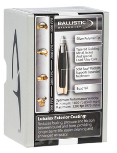 Combined Technology Ballistic Silvertip Hunting Bullets 30 Caliber (308 Diameter) 180 Grain Boat Tail Box of 50 Combined Technology Ballistic Silvertip Hunting Bullets 30 Caliber (308 Diameter) 180 Grain Boat Tail Box of 50