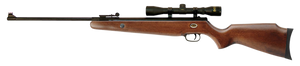 Beeman 1051 Teton Combo Spring Piston 177 Pellet Black Rec/Barrel Hardwood Stock Includes 4x32mm Scope Beeman 1051 Teton Combo Spring Piston 177 Pellet Black Rec/Barrel Hardwood Stock Includes 4x32mm Scope