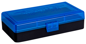 Berrys 38861 408 Ammo Box 40 S&W,45 ACP 50rd Blue Lid w/Black Bottom Berrys 38861 408 Ammo Box 40 S&W,45 ACP 50rd Blue Lid w/Black Bottom