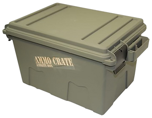 MTM Case-Gard ACR7-18 Ammo Crate Utility Box Army Green Polypropylene MTM Case-Gard ACR7-18 Ammo Crate Utility Box Army Green Polypropylene