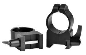 Warne 202LM Maxima Vertical Ring Set Quick Detach For Rifle Maxima/Weaver/Picatinny High 1" Tube Matte Black Steel Warne 202LM Maxima Vertical Ring Set Quick Detach For Rifle Maxima/Weaver/Picatinny High 1" Tube Matte Black Steel