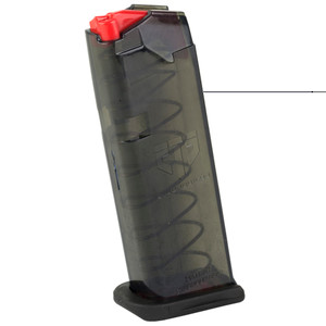ETS Group SMKGLK43X19 Pistol Mags19rd Extended 9mm Luger Compatible w/ Glock 43X Compatible w/ Glock 48 Smoke Polymer ETS Group SMKGLK43X19 Pistol Mags19rd Extended 9mm Luger Compatible w/ Glock 43X Compatible w/ Glock 48 Smoke Polymer